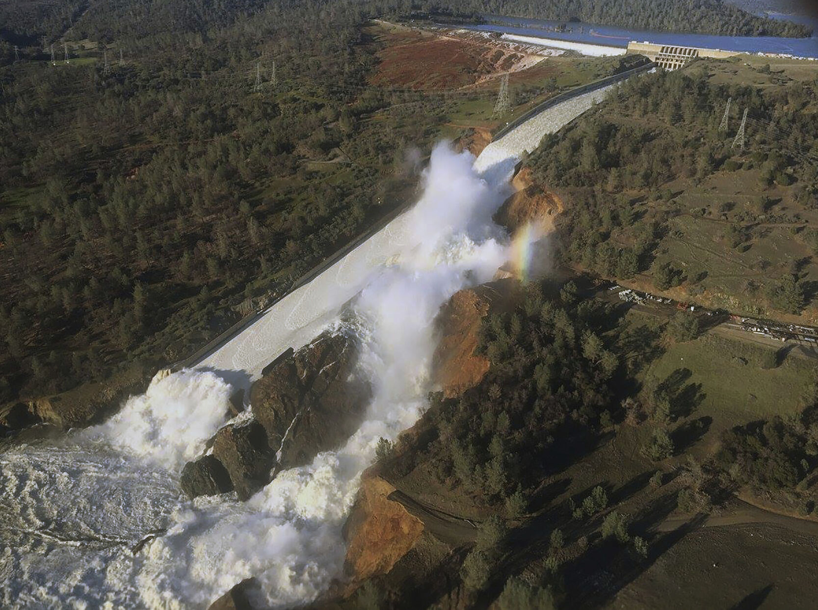 California flooding, February 2017